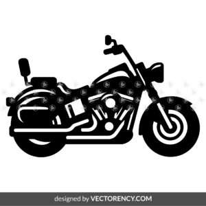 Silhouette Harley Davidson Cut Files