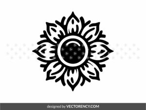 Simple Sunflower SVG Cut Files