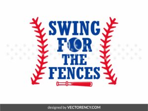 Swing for the fences SVG