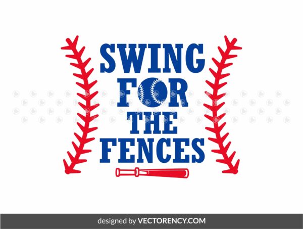 Swing for the fences SVG
