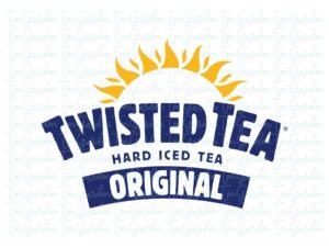 Twisted Tea SVG PNG Vector, Twisted Tea Clipart, Cricut Files, Silhouette Cut Files, Dxf, Pdf, Eps, Print Files, Tumbler Design file