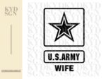 US Army Wife SVG