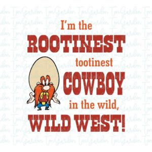 Yosemite Sam Looney Toones T-Shirt Design SVG