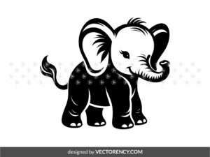 baby elephant clipart download