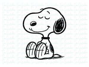 cool snoopy svg