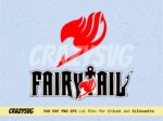 fairy tail logo clipart (SVG, PNG, EPS, DXF)