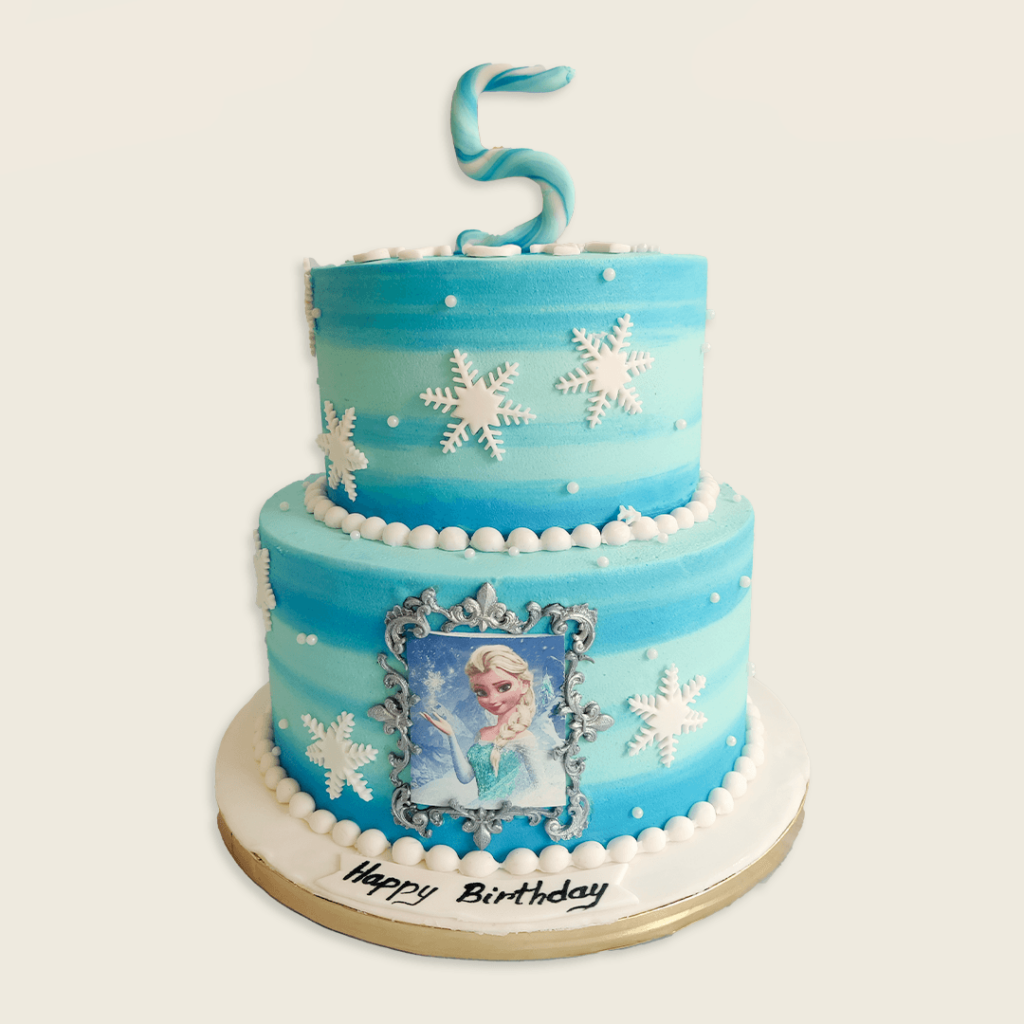 3kg 2tier frozen elsa cake crave by leena 1080×1080 Vectorency 15 Frozen Birthday Cake Ideas for a Magical Celebration