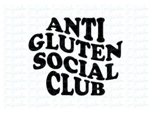 Anti Gluten Social Club SVG