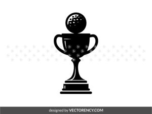 Golf Trophy SVG Files
