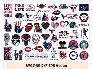Houston Texans Logo SVG, Texans Football Logo PNG, H Town Vector