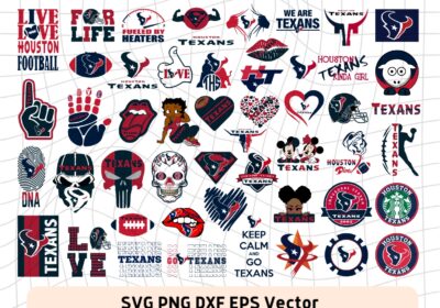 Houston Texans Logo SVG, Texans Football Logo PNG, H Town Vector