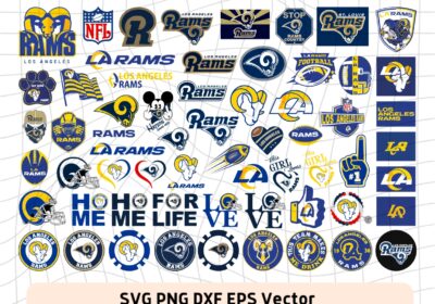 Los Angeles Rams Logo SVG, Football, PNG