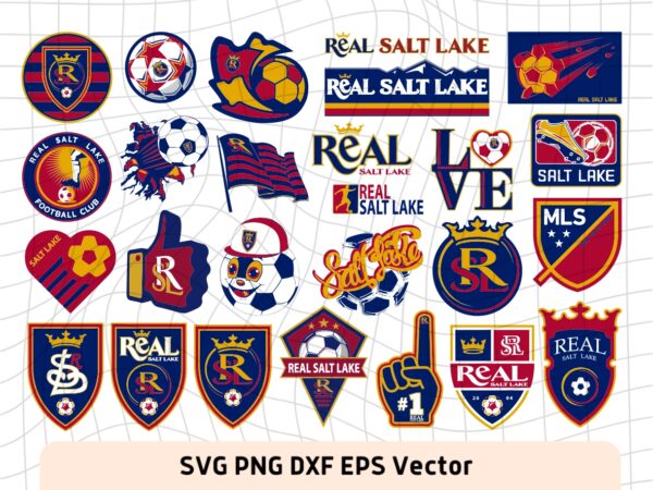 MLS Logo Real Salt Lake SVG EPS