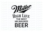 Miller Beer SVG, PNG, EPS