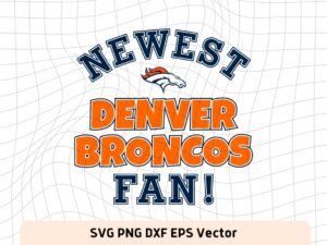Newest Denver Broncos Fan Kids SVG Cut Files, Broncos PNG