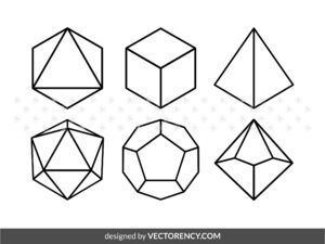 Polyhedral Dice Set SVG