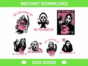 Scream Ghost Face No You Hang Up First Bundle
