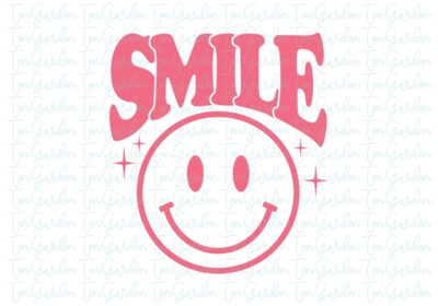Smile Emoji SVG Cut Files
