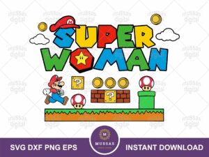 Super Woman SVG