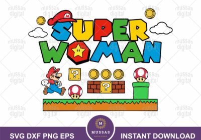 Super Woman SVG