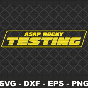 A$AP Rocky TESTING Logo SVG