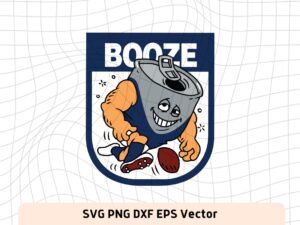 Carlton Booze SVG Vector Download