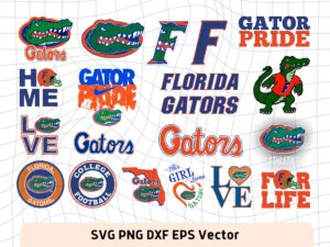 Florida Gators Logo SVG, Sport PNG Transparent Background, Vector