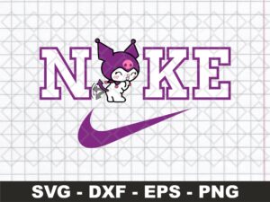 Kuromi Nike SVG eps