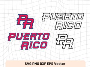 Puerto Rico Baseball Team Logo SVG PNG EPS