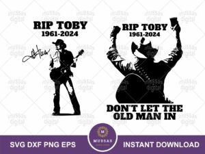 RIP Toby Keith SVG PNG EPS