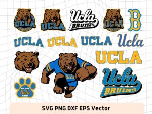 UCLA Bruins Logo SVG, NCAA Vector UCLA
