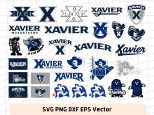 Xavier University Logo SVG, Vector, Xula PNG