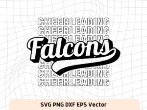 falcons cheer svg