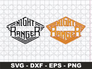 night ranger logo svg