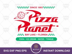 pizza planet t-shirt design download file
