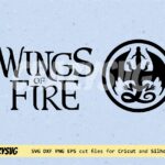 wings of fire svg, logo and symbol