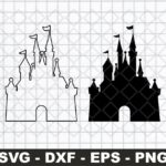 Castle Design SVG PNG Image Vector