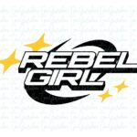 Rebel Girl SVG Y2K PNG Vector Download