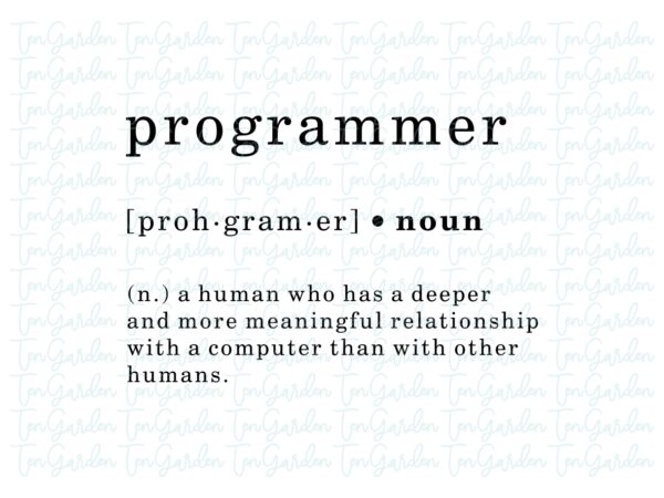 Programmer Definition SVG