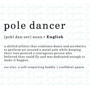 pole dancer definition svg png eps